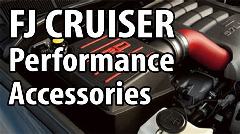 Toyota FJ Cruiser Performance Accessories - YouTube