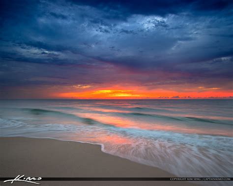 South Florida Sunrise at Beach | HDR Photography by Captain Kimo