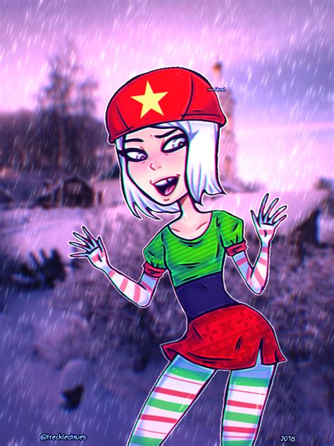 festive Vera by HueGhost on Newgrounds