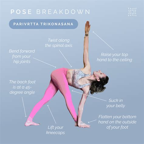 Yoga Pose Tutorial: Parivrtta Trikonasana or Revolved Triangle – OmStars