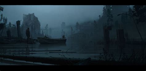 ArtStation - The Last of Us : Part II, Antoine Boutin | Fantasy art landscapes, Environment ...