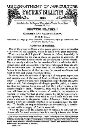 Growing Peaches: Varieties and Classification | Fruit trees, Raising cattle, Cattle feed