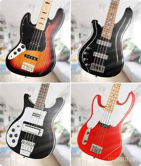 6 Best Left Handed Bass Guitars In 2024 (For All Budgets)