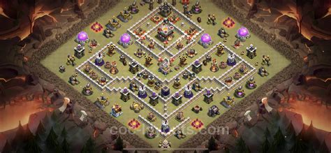 Best Max Levels War Base TH11 with Link 2023 - Town Hall Level 11 CWL Base Copy - (#78)