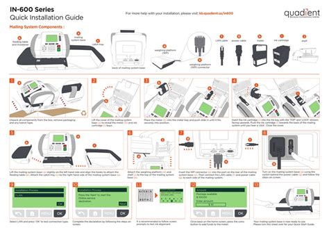 QUADIENT IN-600 SERIES QUICK INSTALLATION MANUAL Pdf Download | ManualsLib