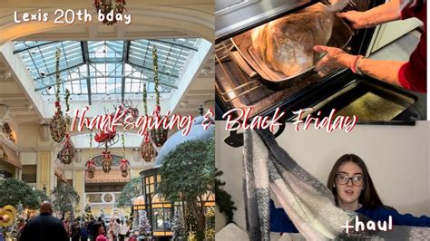 Thanksgiving,Black Friday shopping+haul | vlog - YouTube