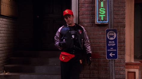 Porsche Jacket, Pants, Hat & Belt Bag Worn By Matt LeBlanc (Joey Tribbiani) In Friends Season 6 ...