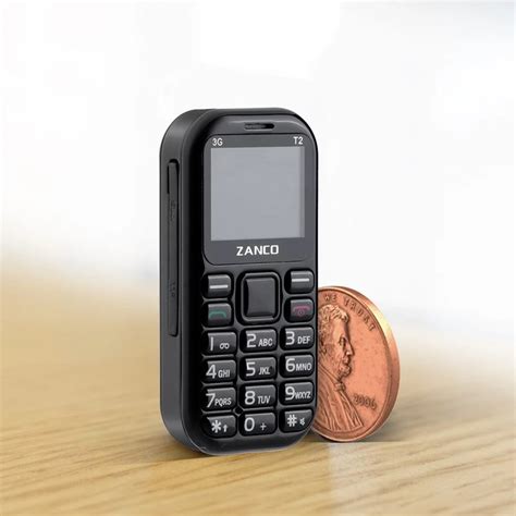 Tiny t2 Is The World's Smallest Phone And It Has A 7-Day Battery - MobyGeek.com