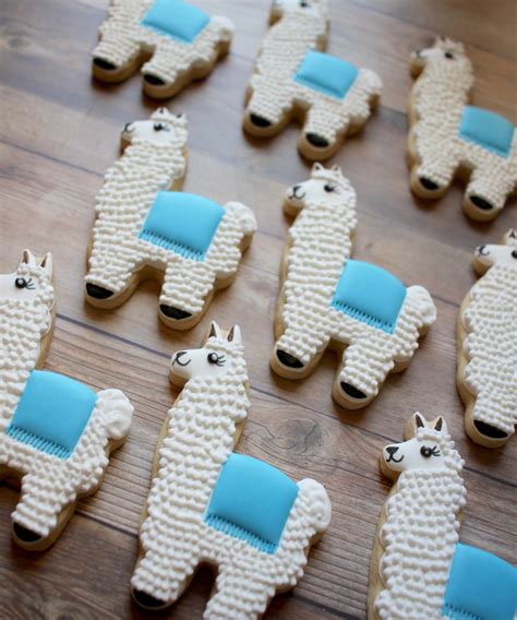 Decorate Llama Cookies | Recipe | Llama cookies, Gingerbread cookies decorated, Royal icing ...