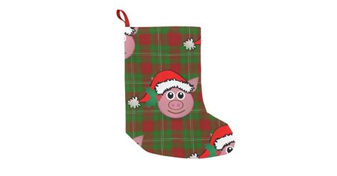 christmas pig xmas stocking | Zazzle.com