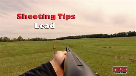 Tips for Better Wing & Clay Shooting - Lead - YouTube | Clay shooting ...