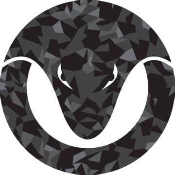 Circle Logo Of A Viper Venom Snake Head Vector, Symbol, Viper, Cobra ...