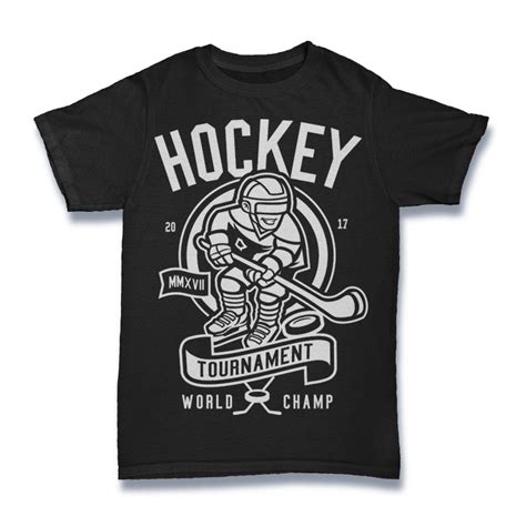 Hockey T-shirt design | Tshirt-Factory