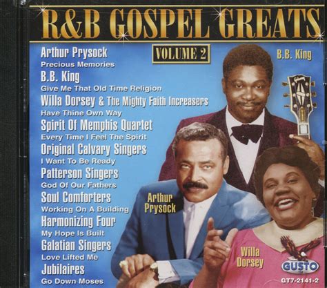 Various CD: R&B Gospel Greats Vol.2 (CD) - Bear Family Records