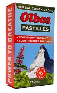 Olbas Pastilles - Olbas Herbal Remedies