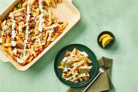 Chicken & Bacon Ranch Pasta Bake Recipe | HelloFresh