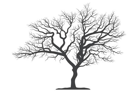 Dead Tree Silhouette Vector Art, Icons, and Graphics for Free Download