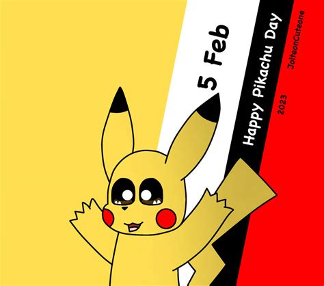 Happy pikachu day! by JolteonCuteone on DeviantArt