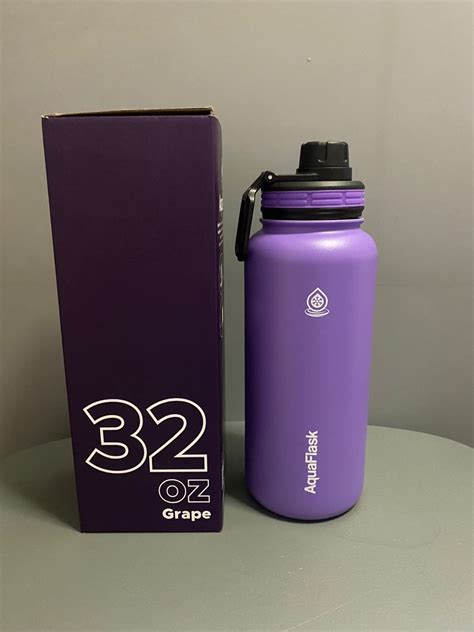 AquaFlask 32oz Grape, Food & Drinks, Beverages on Carousell