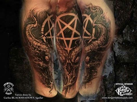 Pin by Watlende Voland on tattoo | Body art tattoos, Satanic tattoos, Shadow tattoo