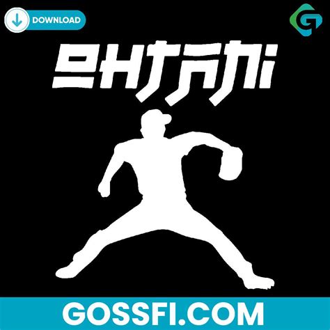 Shohei Ohtani Los Angeles Dodgers Baseball Svg - Gossfi.com