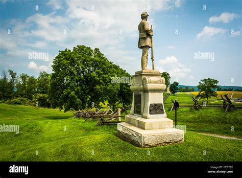 Statue at Antietam National Battlefield, Maryland Stock Photo - Alamy