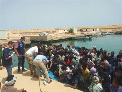 Libyan Coast Guard rescues 61 illegal immigrants off the coast of ...