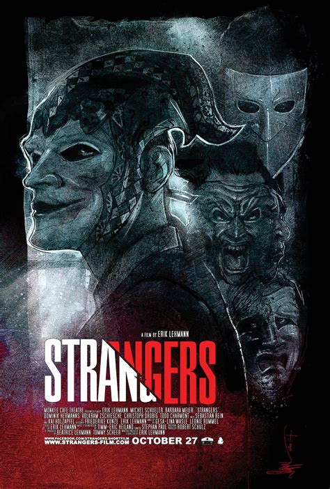 Paul Shipper Get’s Dark With His Official Poster For The Psychological Thriller: “Strangers ...