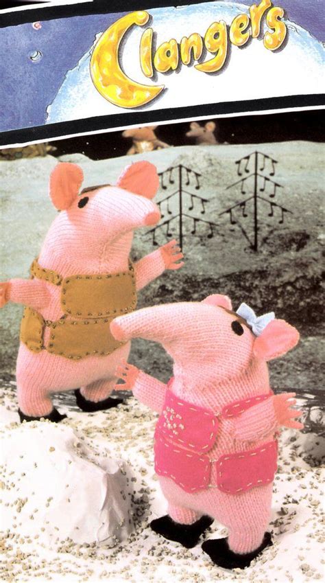 Vintage Knitting Pattern PDF File for the Clangers Retro Tv Character Toys - Etsy