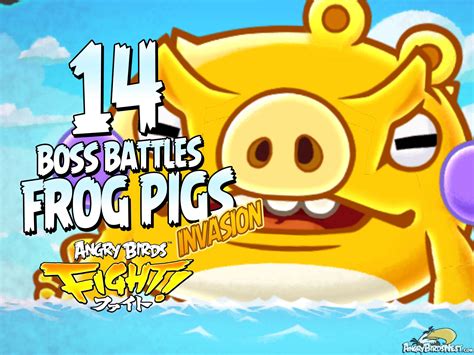 Angry Birds Fight! The Invasion of the FROG Pigs BOSS FIGHT ...