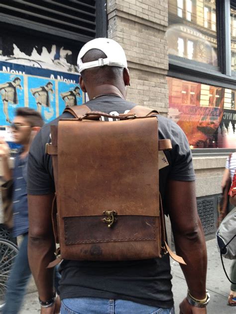 Custom backpacks Mens leather weekender Custom made | Etsy | Handmade leather backpack, Leather ...