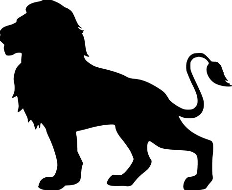 Lion Silhouette 3CA