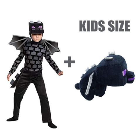 ( 130/6-7Years) Kids Cosplay Minecraft Character Ender Dragon as Party Costumes and Dolls on OnBuy