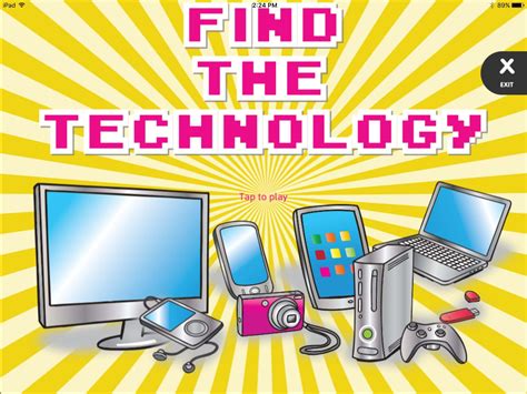 Find the Technology - Computer Vocabulary | Educational games for kids, Computer games for kids ...