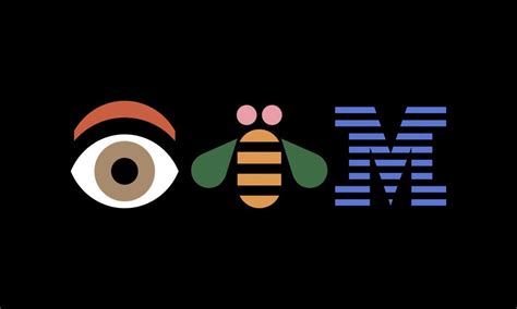 Eye, Bee, M Logo Design History - by Richard Baird