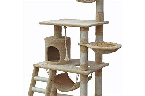 Best Cat Tree with Hammock (2021 Reviews) - My Pet Likes It