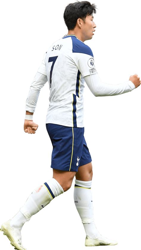 Son Heung-Min Tottenham Hotspur football render - FootyRenders