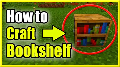 How To Craft Bookshelf