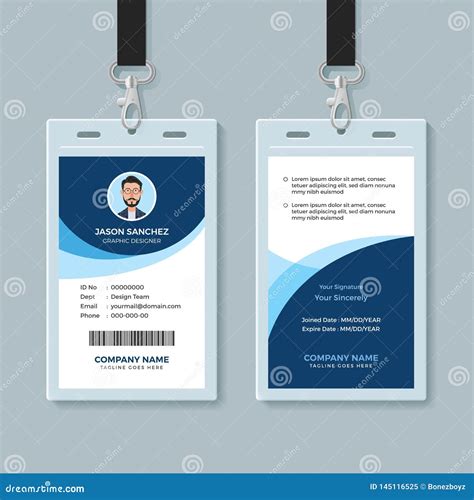 Employee Card Template Word – Card Template