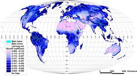 | Simulated global runoff coefficient (Mollweide Projection). | Download Scientific Diagram