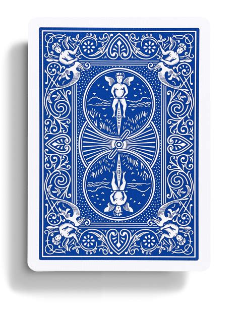 Bicycle Rider Back: Blue Playing Cards – Fiftytwo