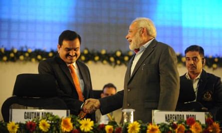 Modi-linked Adani family secretly invested in own shares, documents ...