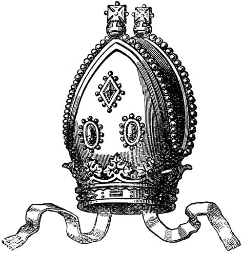 An Archbishop's Mitre | ClipArt ETC