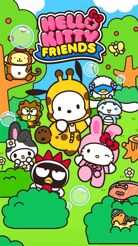 Hello Kitty Friends Wallpaper - iXpap