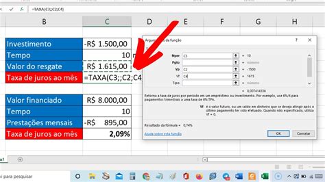 Como Fazer Uma Planilha No Excel Para Calcular Juros Compostos ...