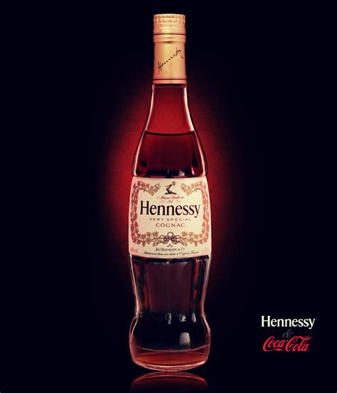 :: Hennessy + Coke Bottled Drink Beverage :: - FlavorInnovator