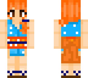 Nami wano | Minecraft Skin