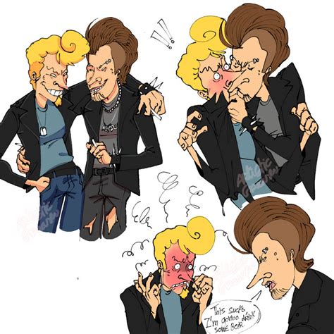 Beavis and Butthead but older by ArtisticGreaser on DeviantArt