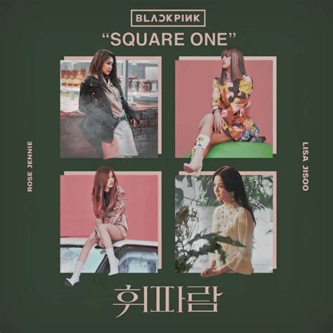 BLACKPINK WHISTLE / SQUARE ONE album cover by https://www.deviantart ...