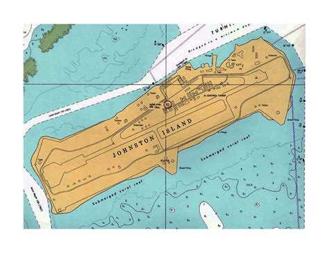 Detailed map of Johnston Atoll with marks of other facilities | Johnston Atoll | Oceania ...